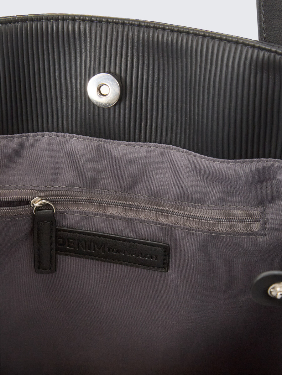 ttarona cord m shopper aus kunstleder
