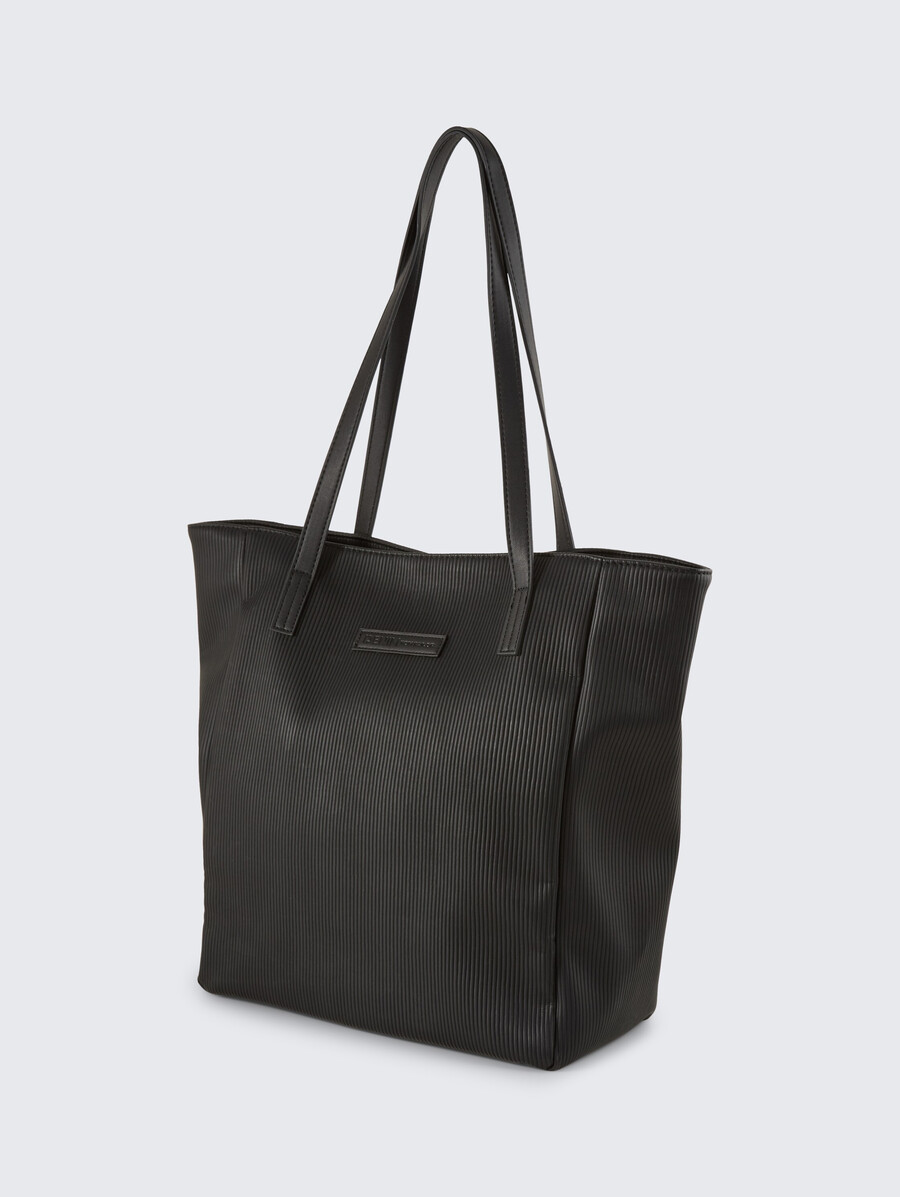 ttarona cord m shopper aus kunstleder