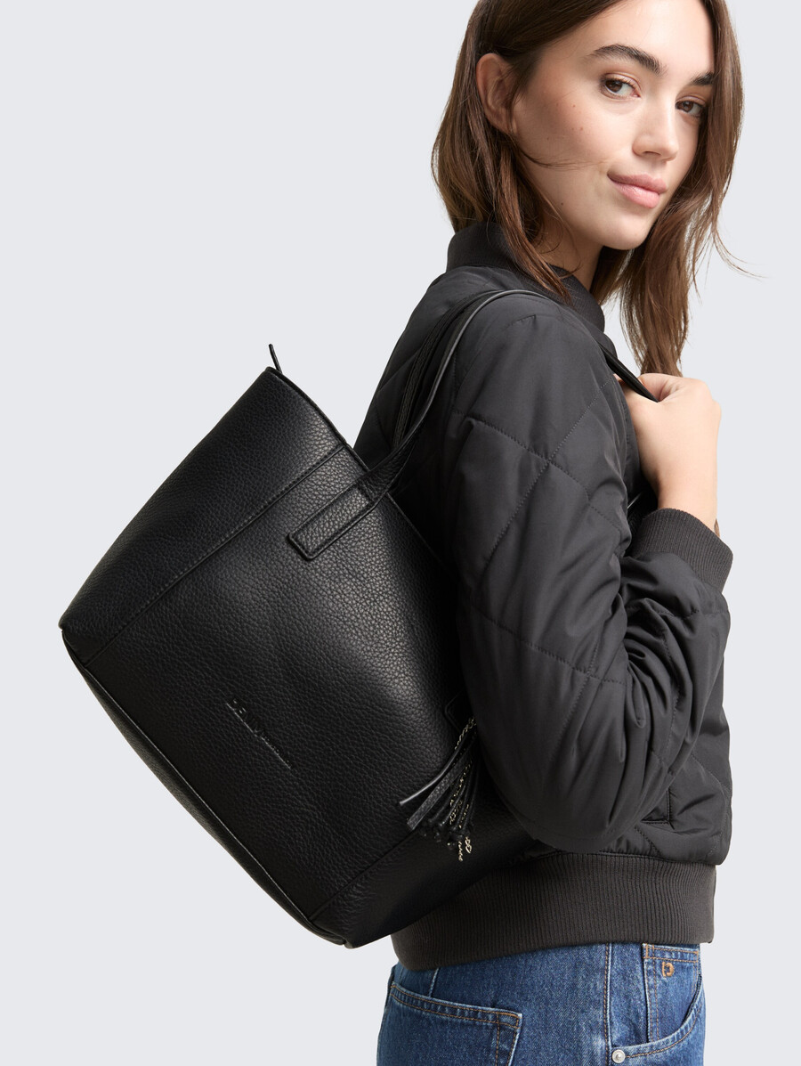 ttpriya l shopper mit ziernähten