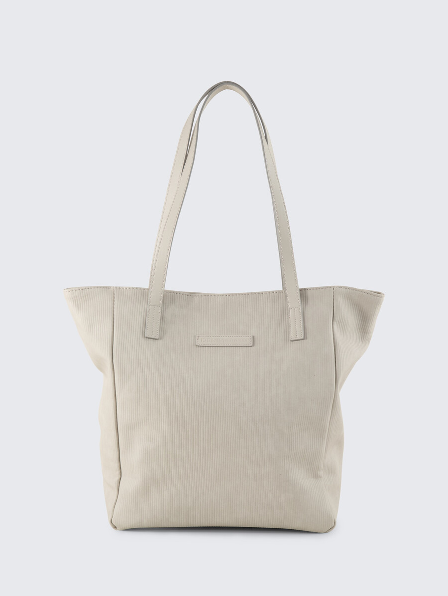 ttarona cord m shopper aus kunstleder