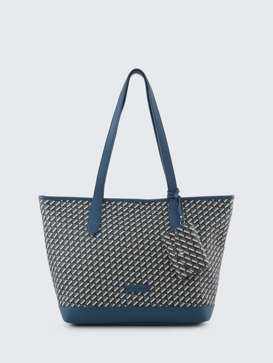 ttxenia l shopper mit allover-print