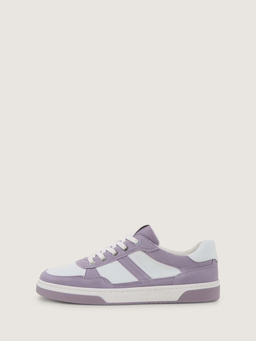 sneaker mit farbblockierung