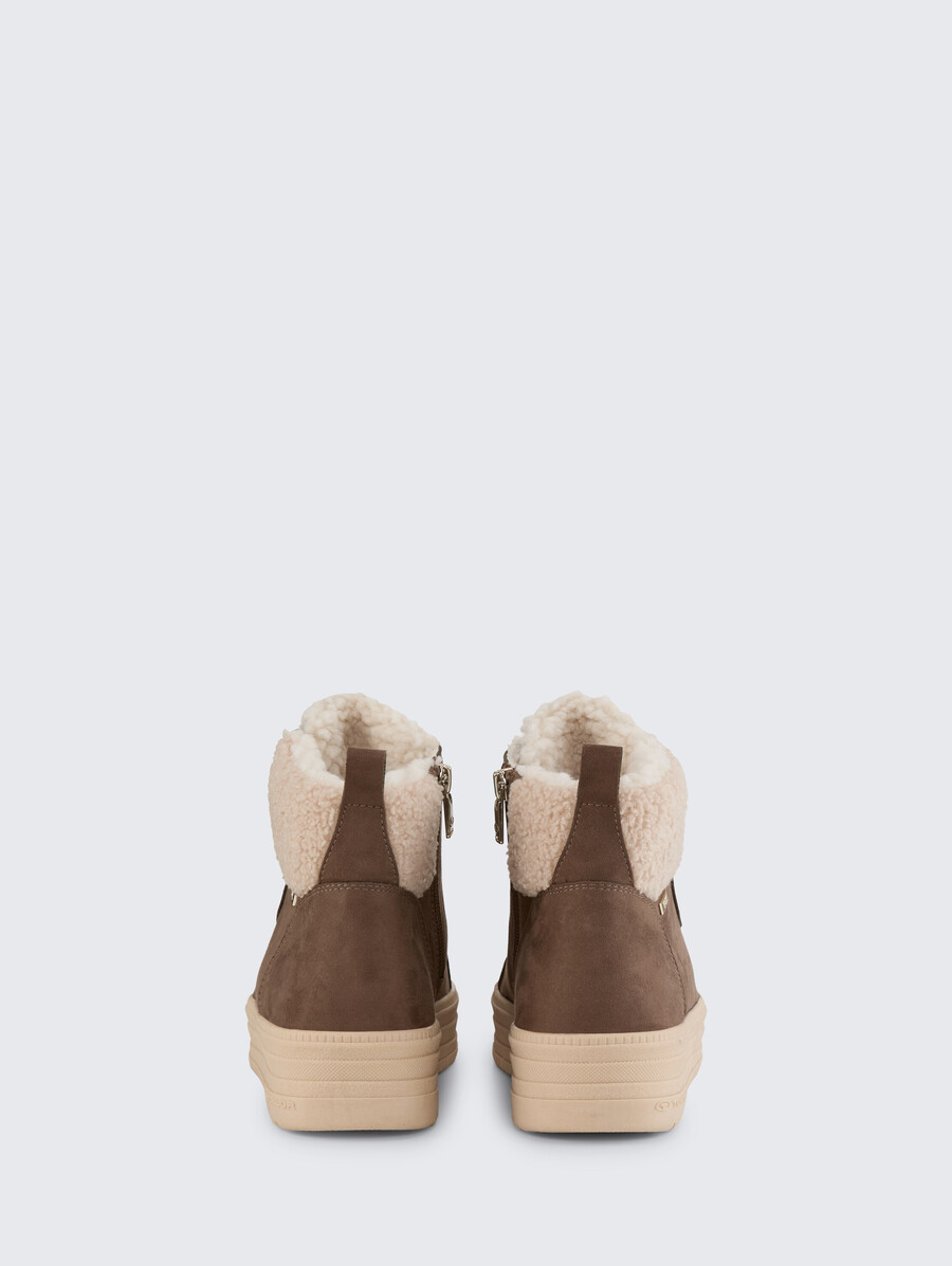 wasserdichte stiefeletten mit futter