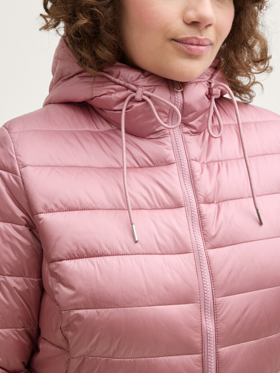 plus size – leichte steppjacke mit wasserabweisender funktion