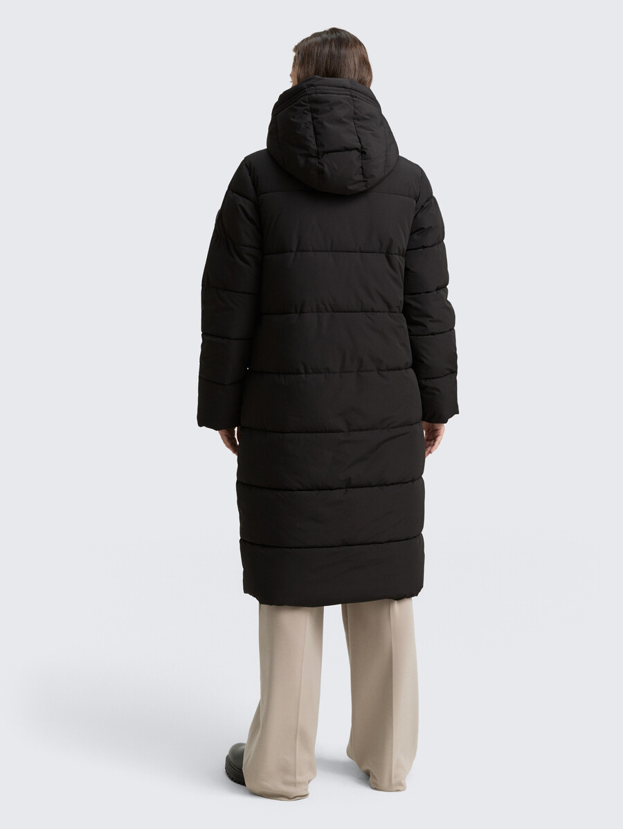 steppjacke mit abnehmbarer kapuze