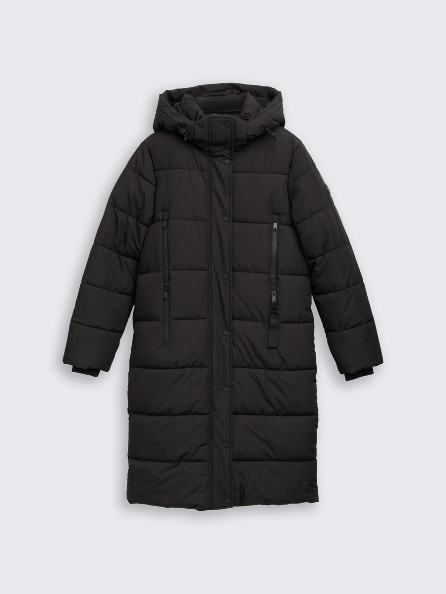 steppjacke mit abnehmbarer kapuze