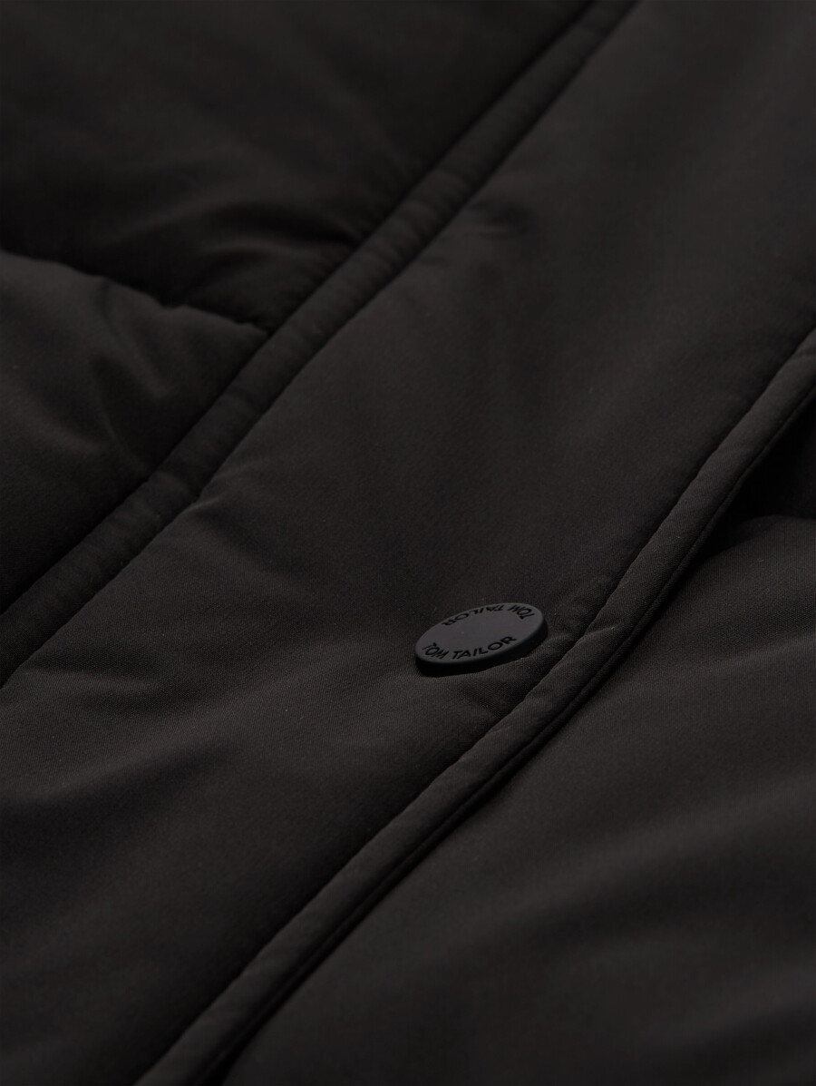 steppjacke mit abnehmbarer kapuze