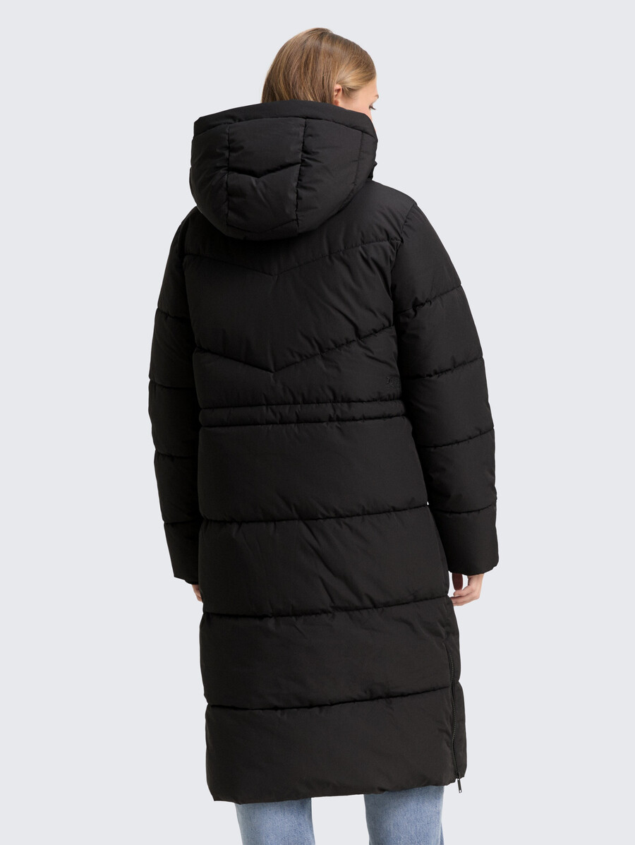 steppjacke mit kapuze