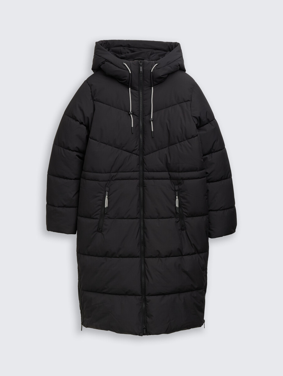 steppjacke mit kapuze