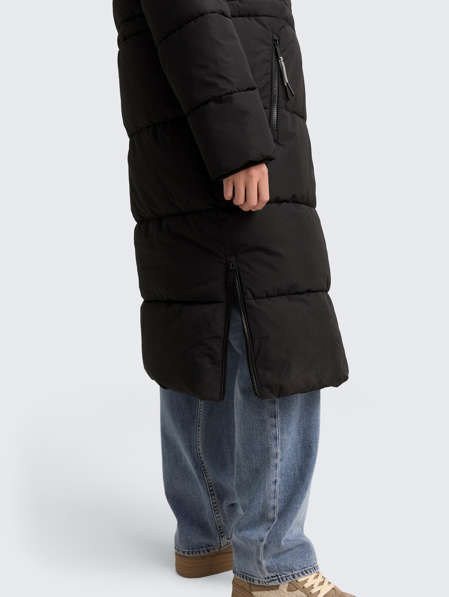 steppjacke mit kapuze