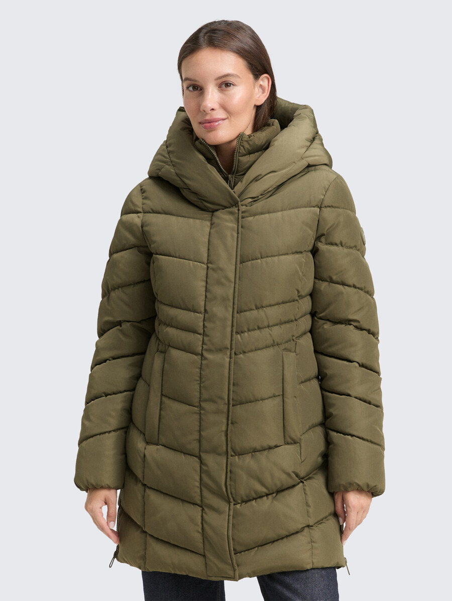 steppmantel im 2-in-1-look