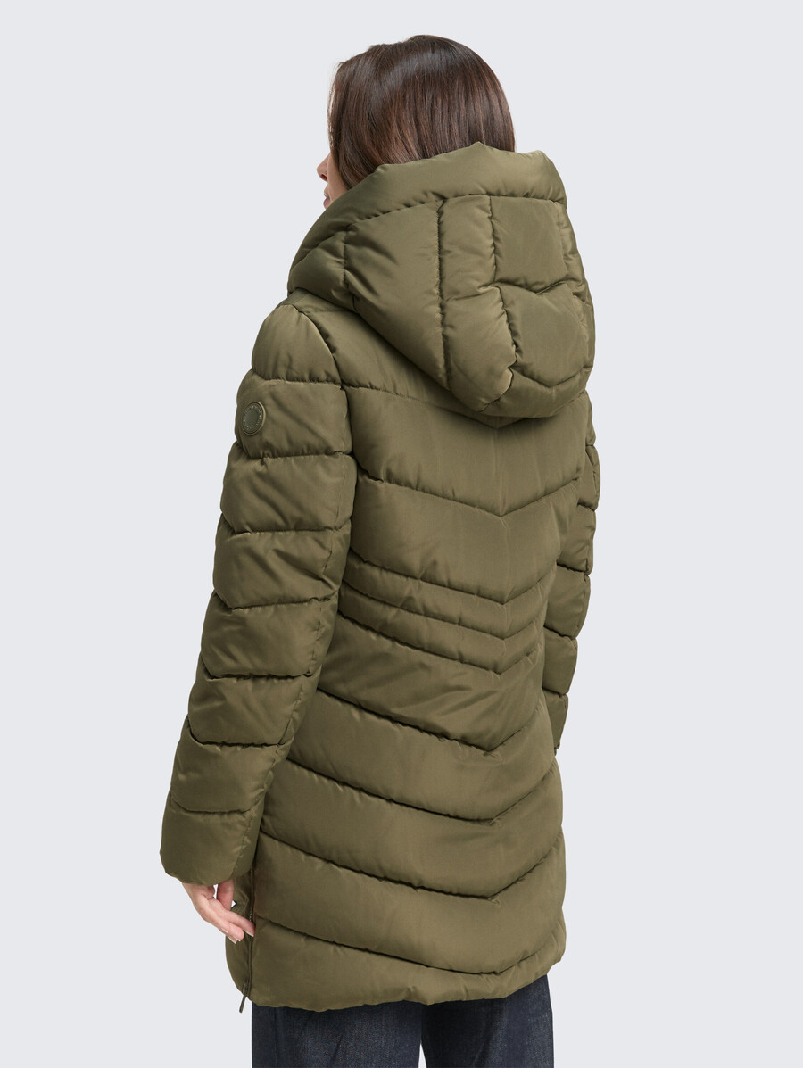 steppmantel im 2-in-1-look