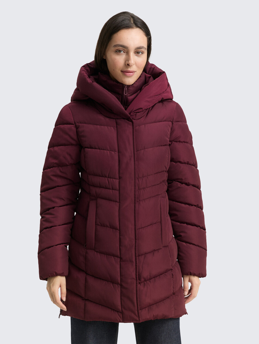 steppmantel im 2-in-1-look