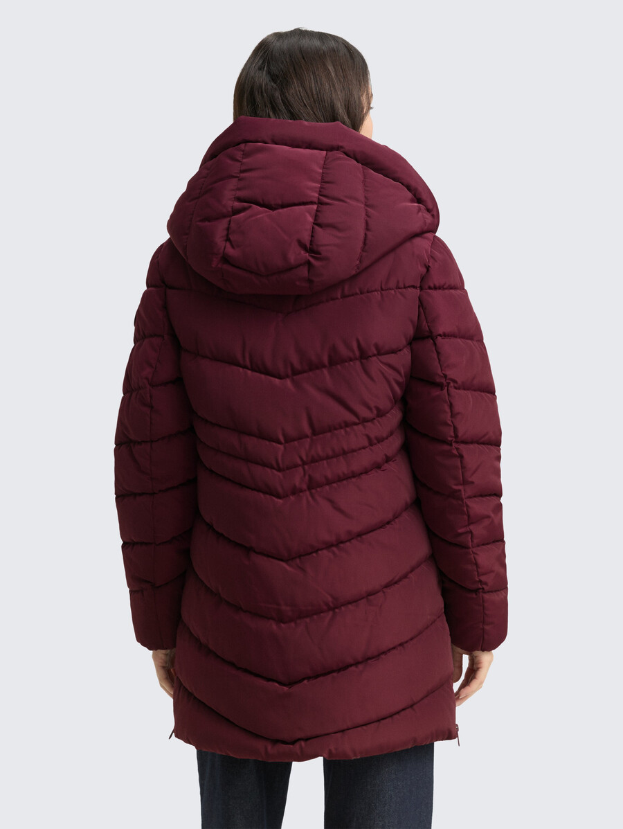 steppmantel im 2-in-1-look
