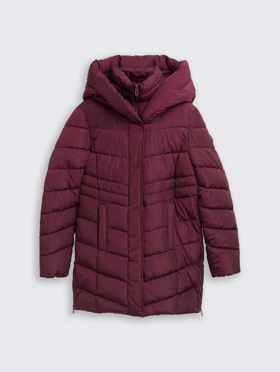 steppmantel im 2-in-1-look