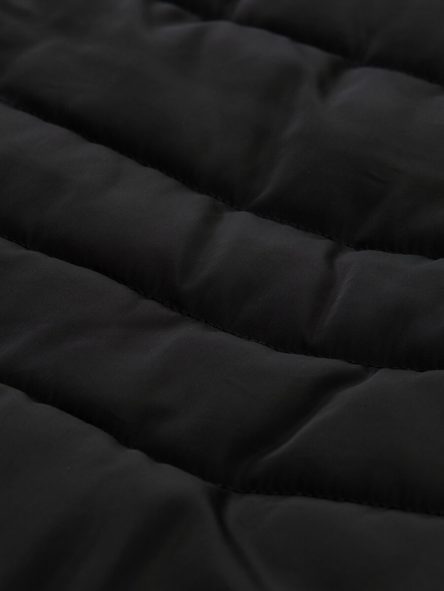 steppjacke mit abnehmbarer kapuze