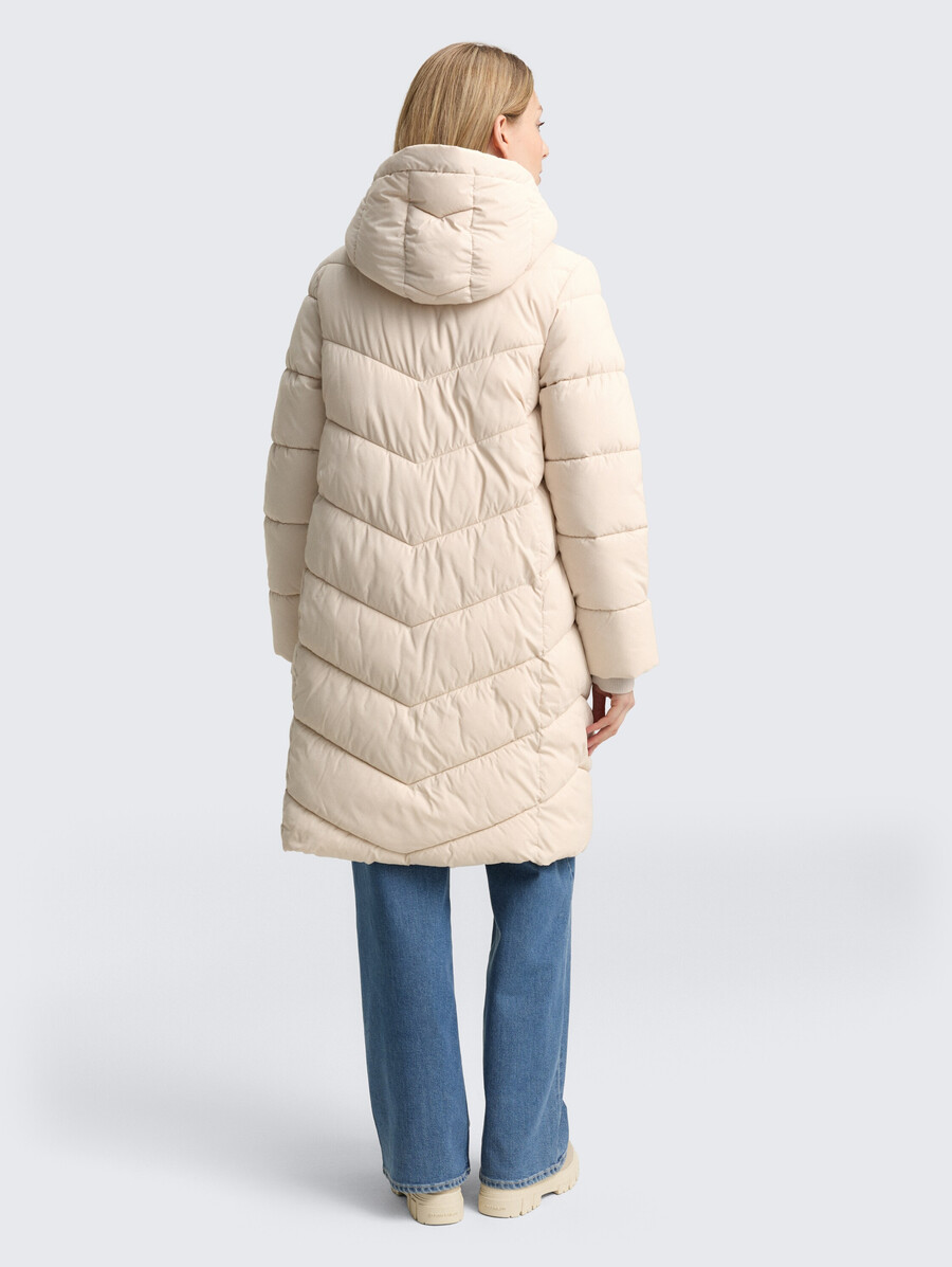 steppjacke mit kapuze