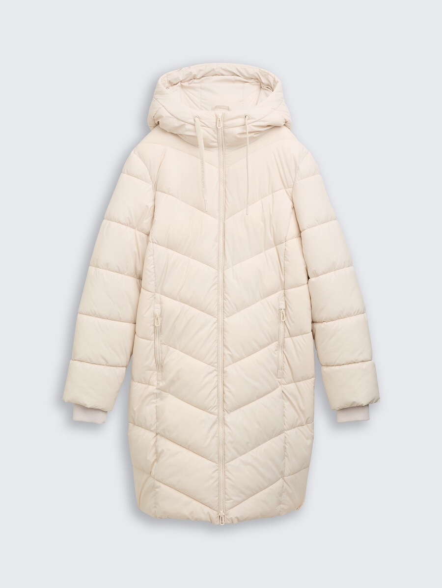 steppjacke mit kapuze