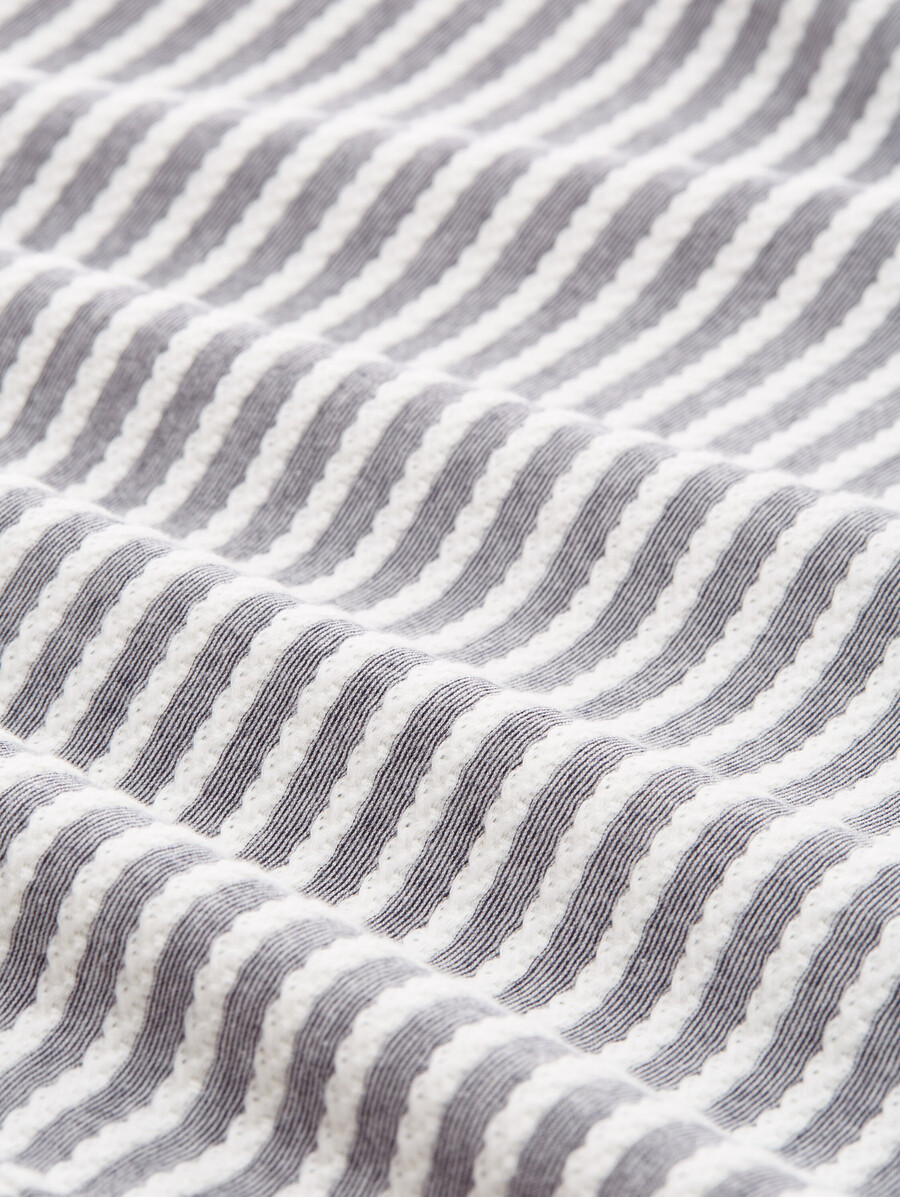 sweatshirt mit streifenmuster