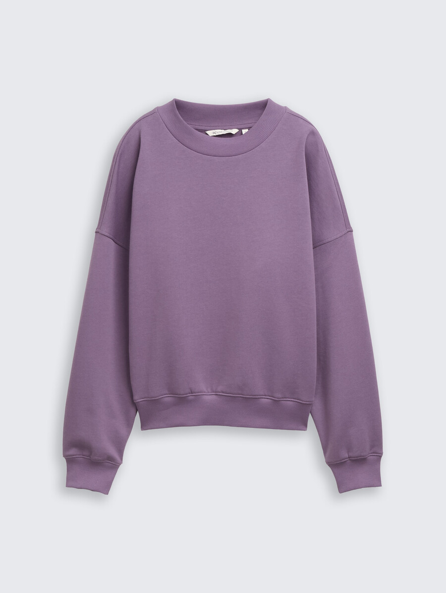 sweatshirt mit lockerer passform
