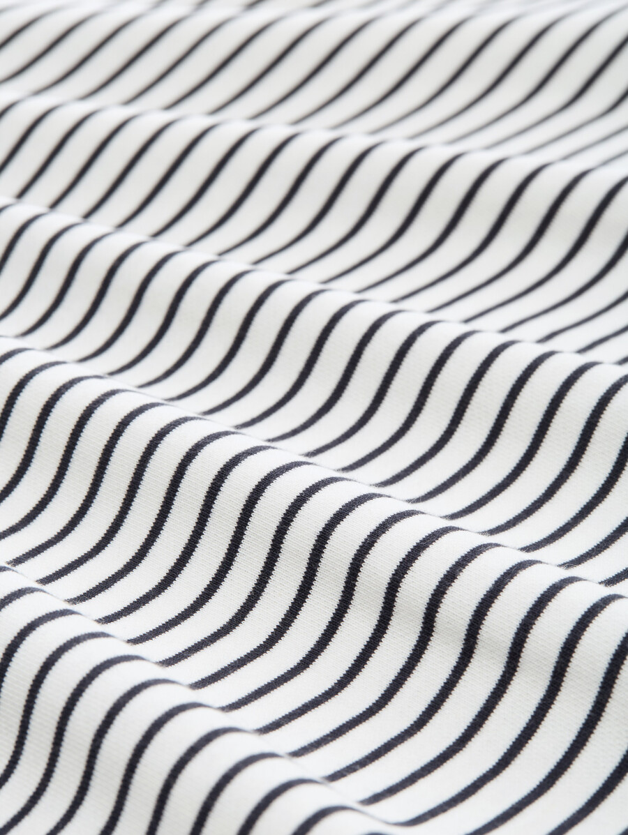 sweatshirt mit streifenmuster