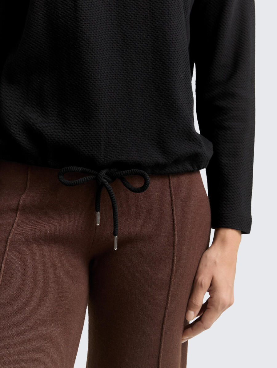 sweatshirt mit lockerer passform
