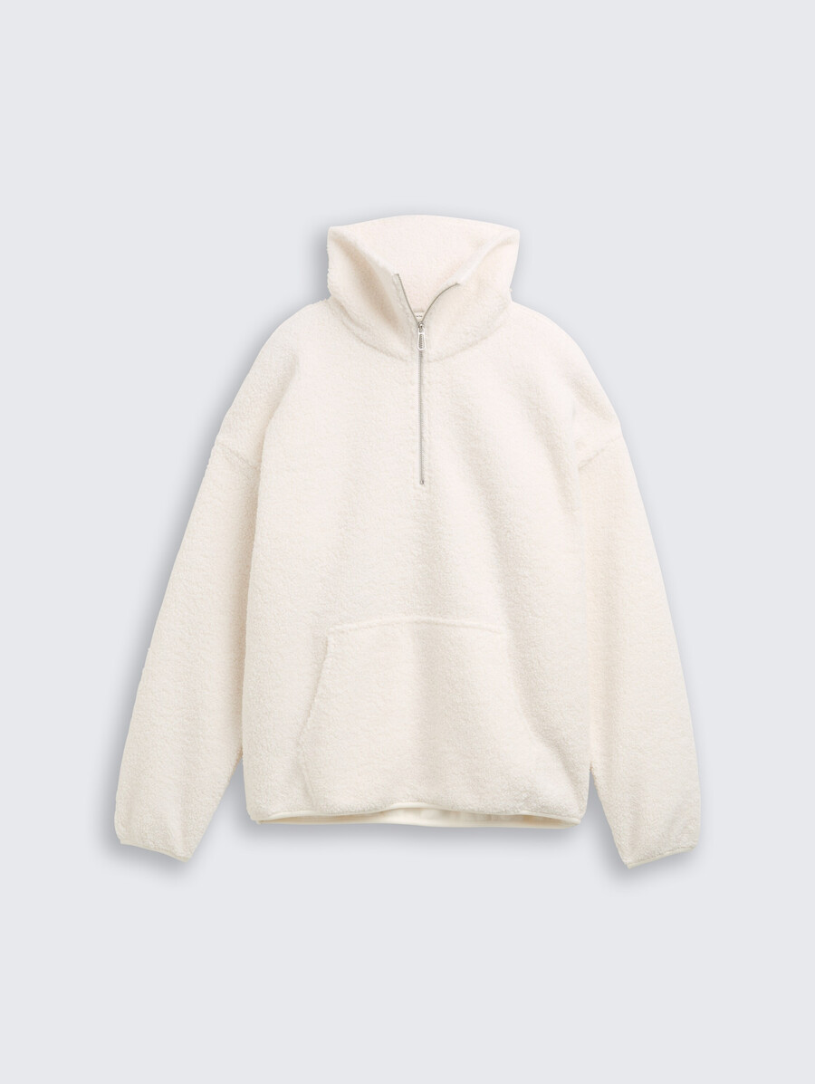 locker sitzender teddy-sweatshirt