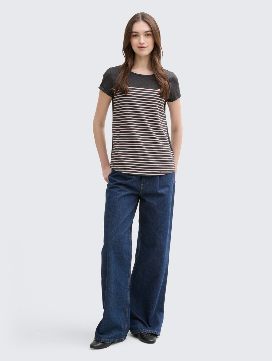 gestreiftes t-shirt