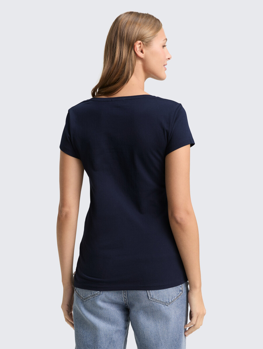 bedrucktes t-shirt im 2er-pack
