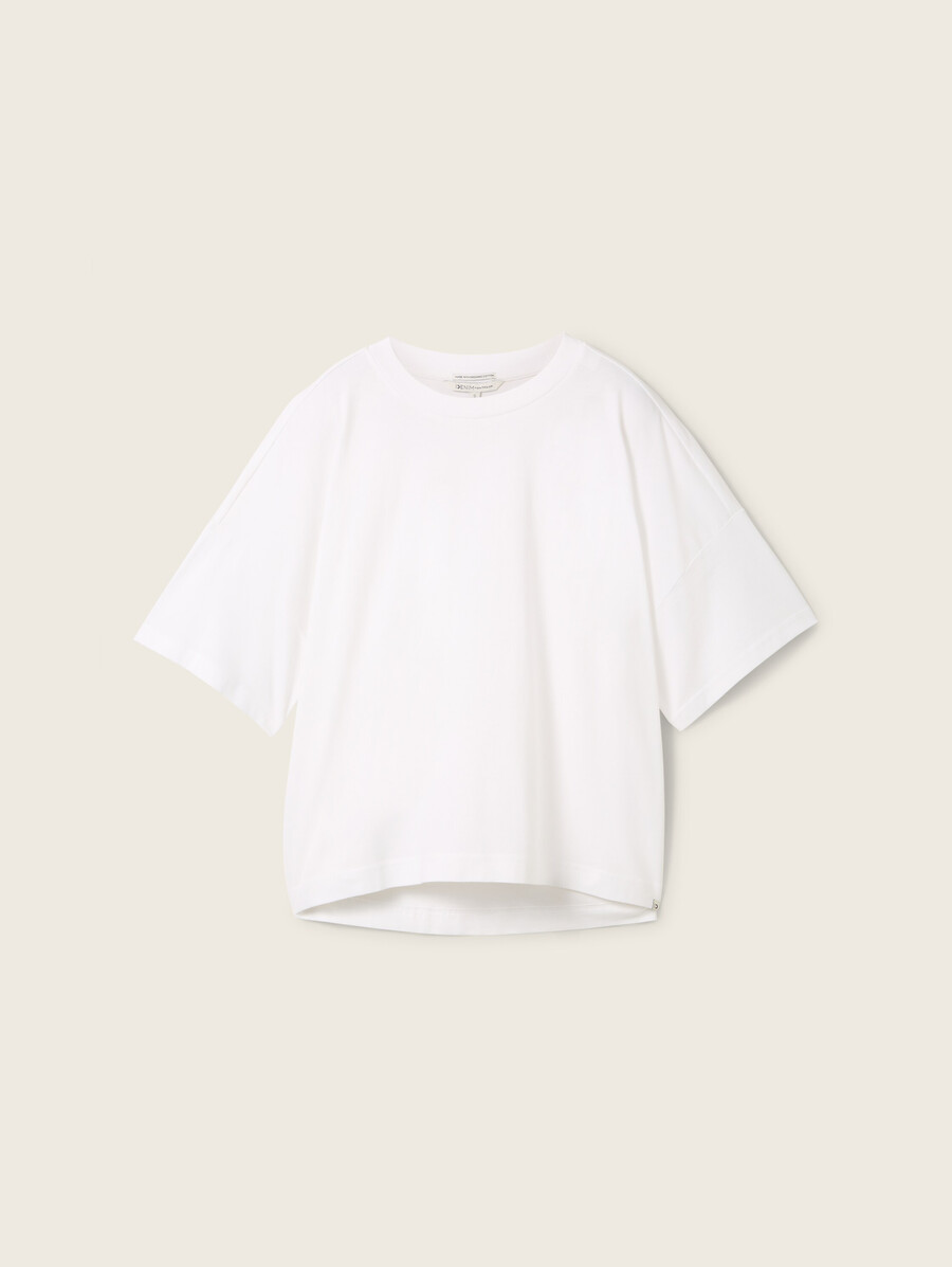 Übergroßes baumwoll-t-shirt