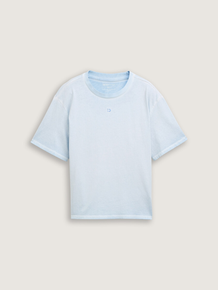kastenförmig geschnittenes t-shirt