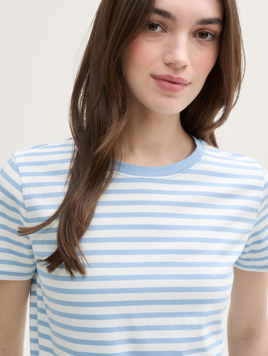 t-shirt mit streifenmuster