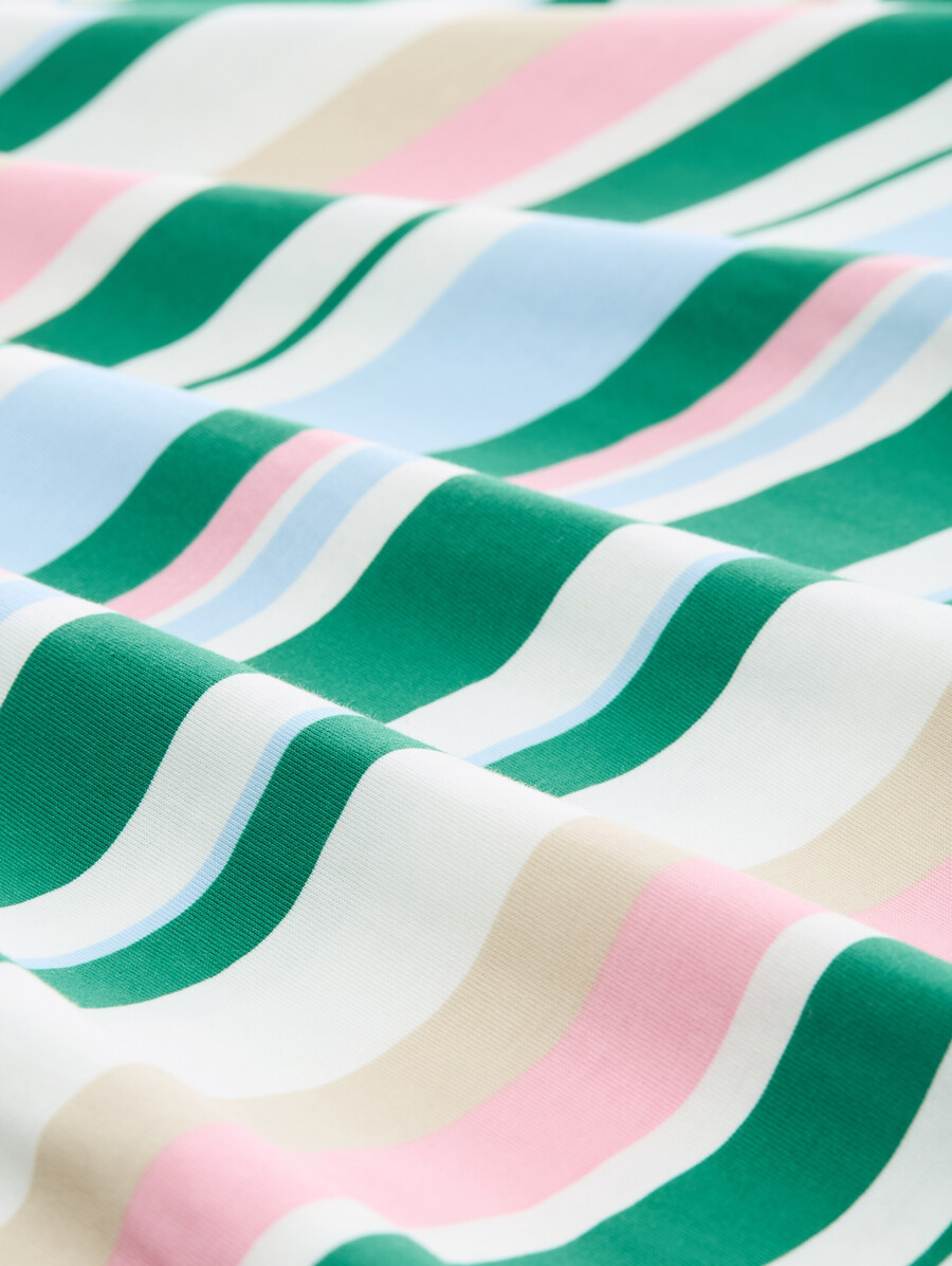 t-shirt mit knotendetail