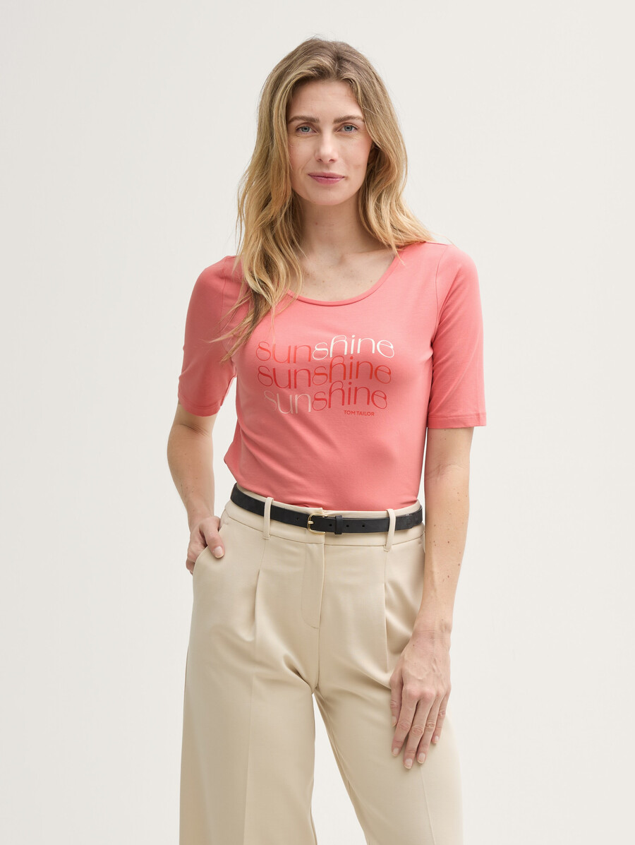 t-shirt mit aufdruck