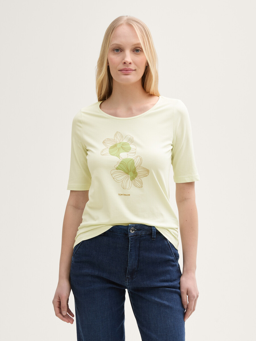 t-shirt mit aufdruck