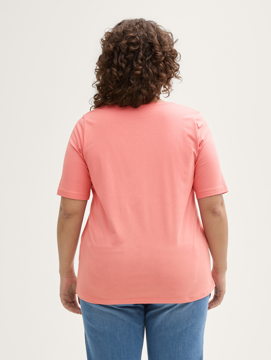 plus size - t-shirt mit aufdruck