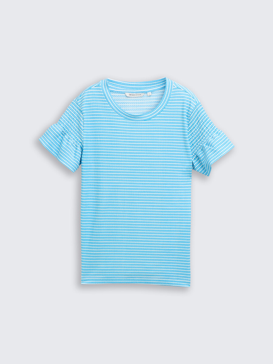t-shirt mit rauchglasdetails