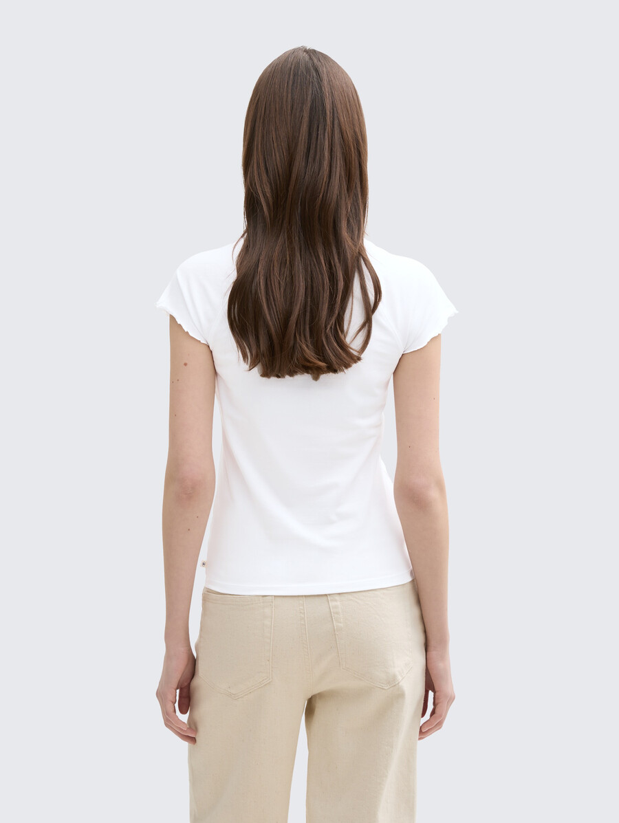 schmal geschnittenes raglan-t-shirt