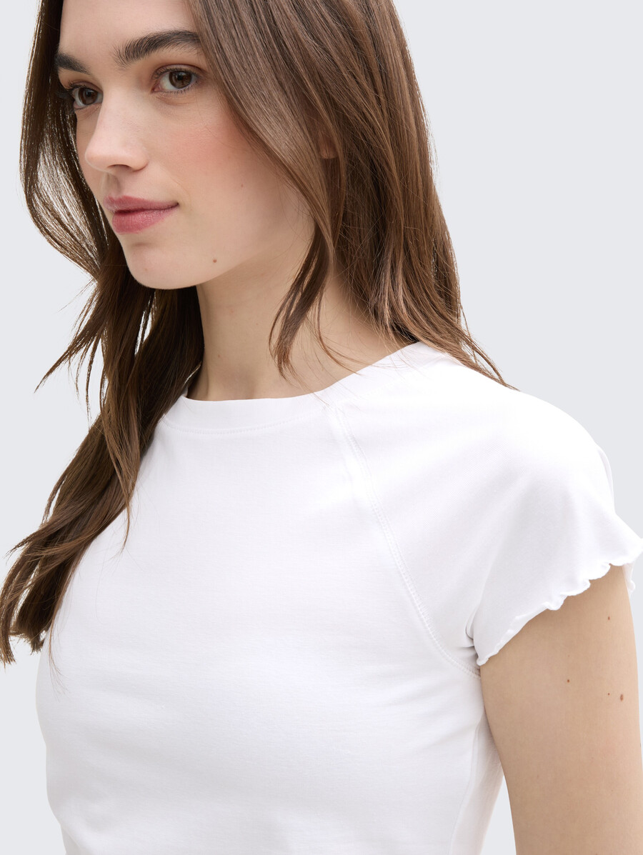 schmal geschnittenes raglan-t-shirt