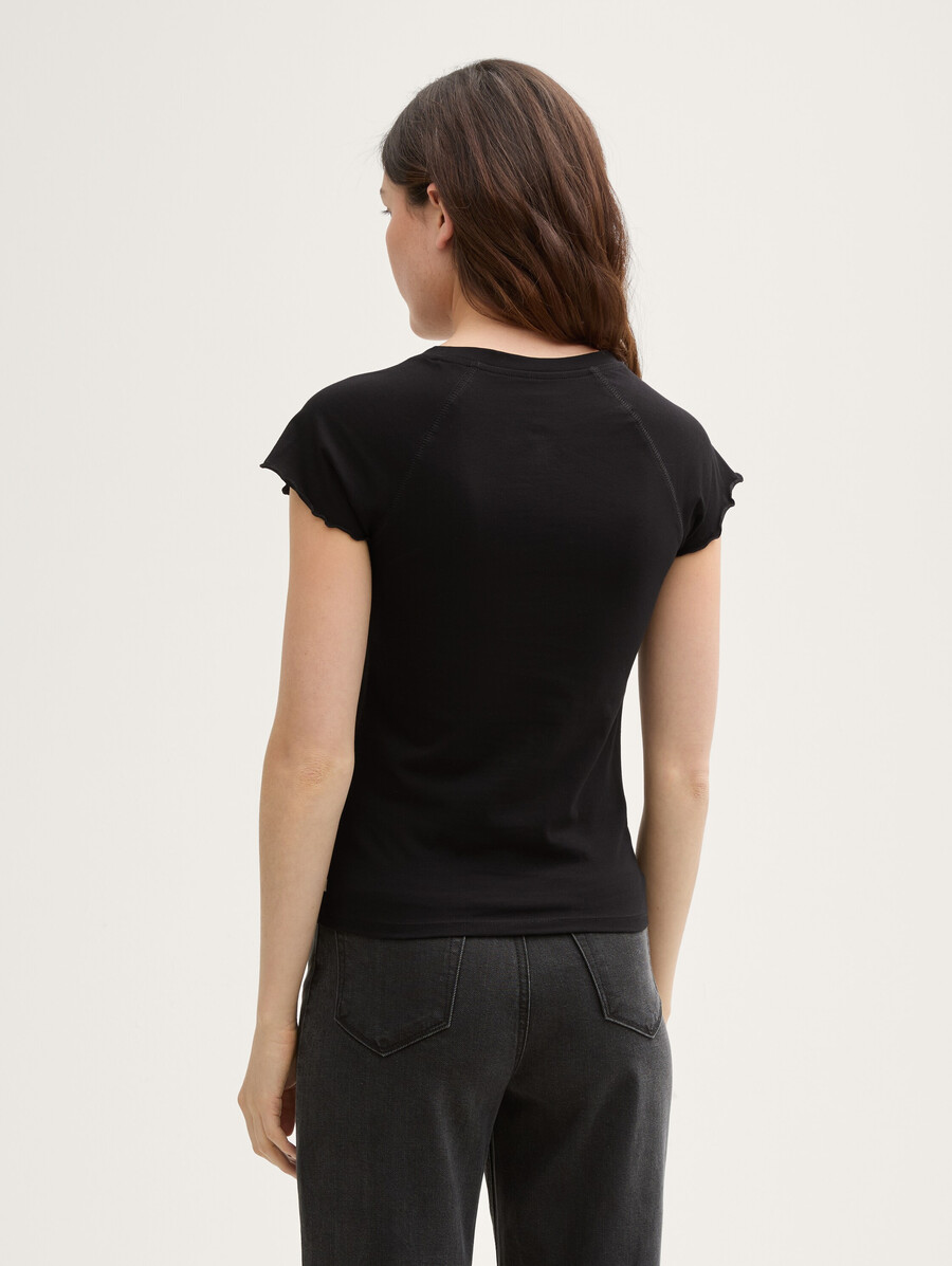 schmal geschnittenes raglan-t-shirt