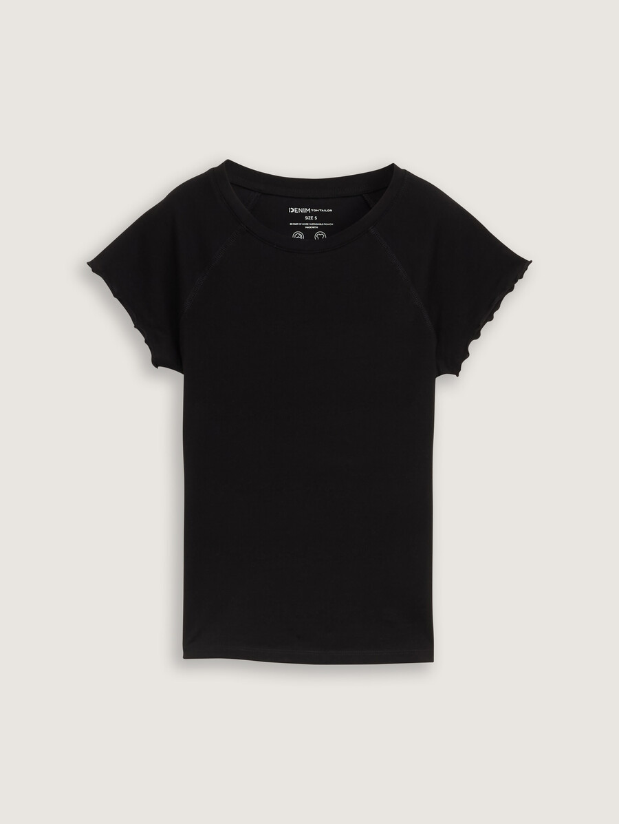 schmal geschnittenes raglan-t-shirt
