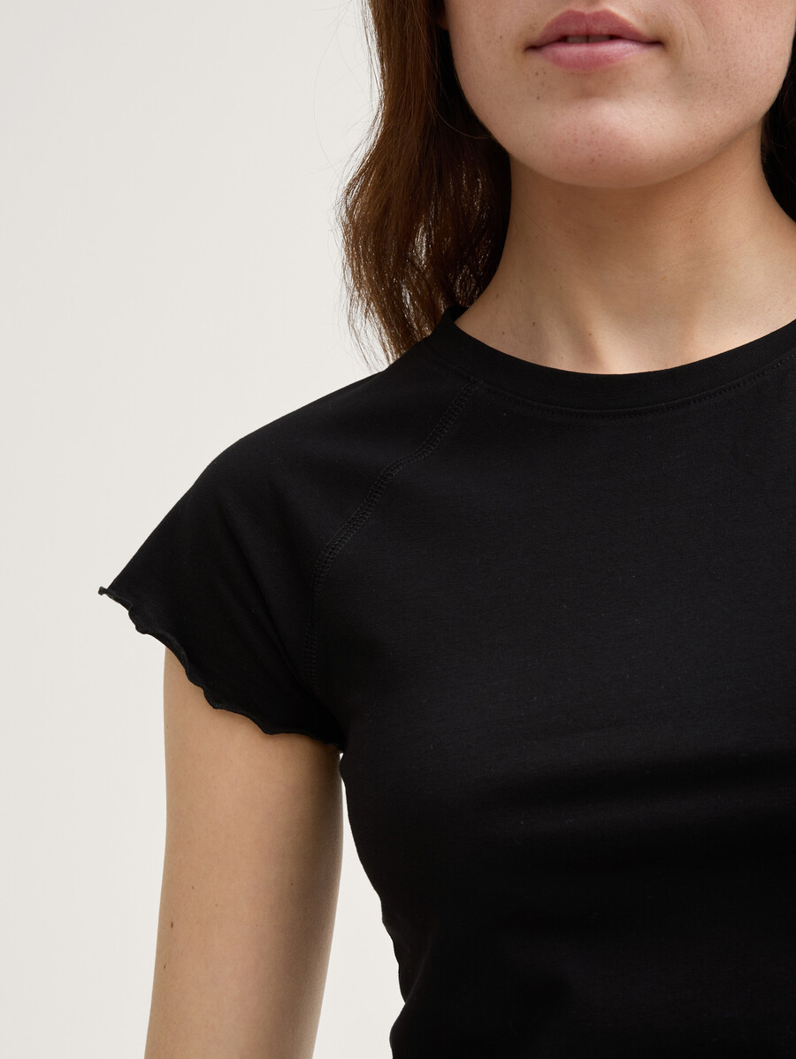 schmal geschnittenes raglan-t-shirt