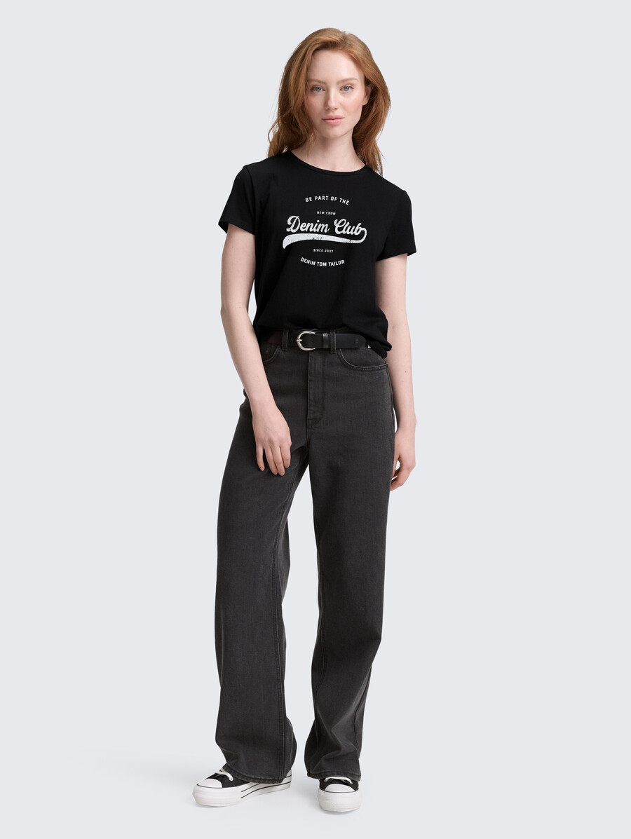t-shirt mit aufdruck