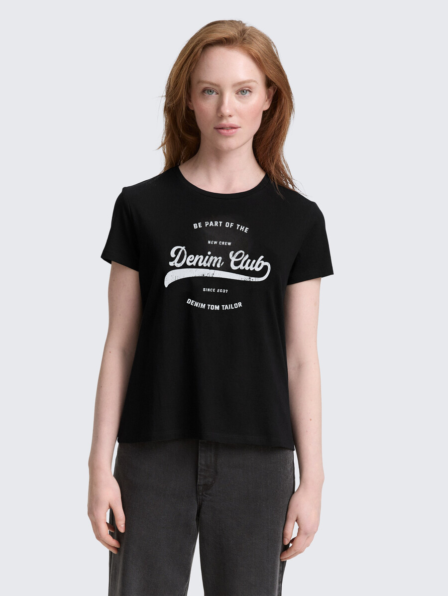 t-shirt mit aufdruck