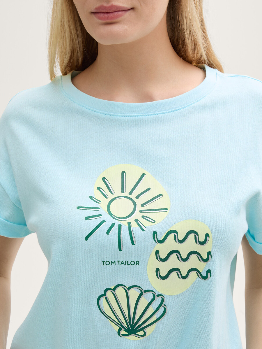 t-shirt mit aufdruck