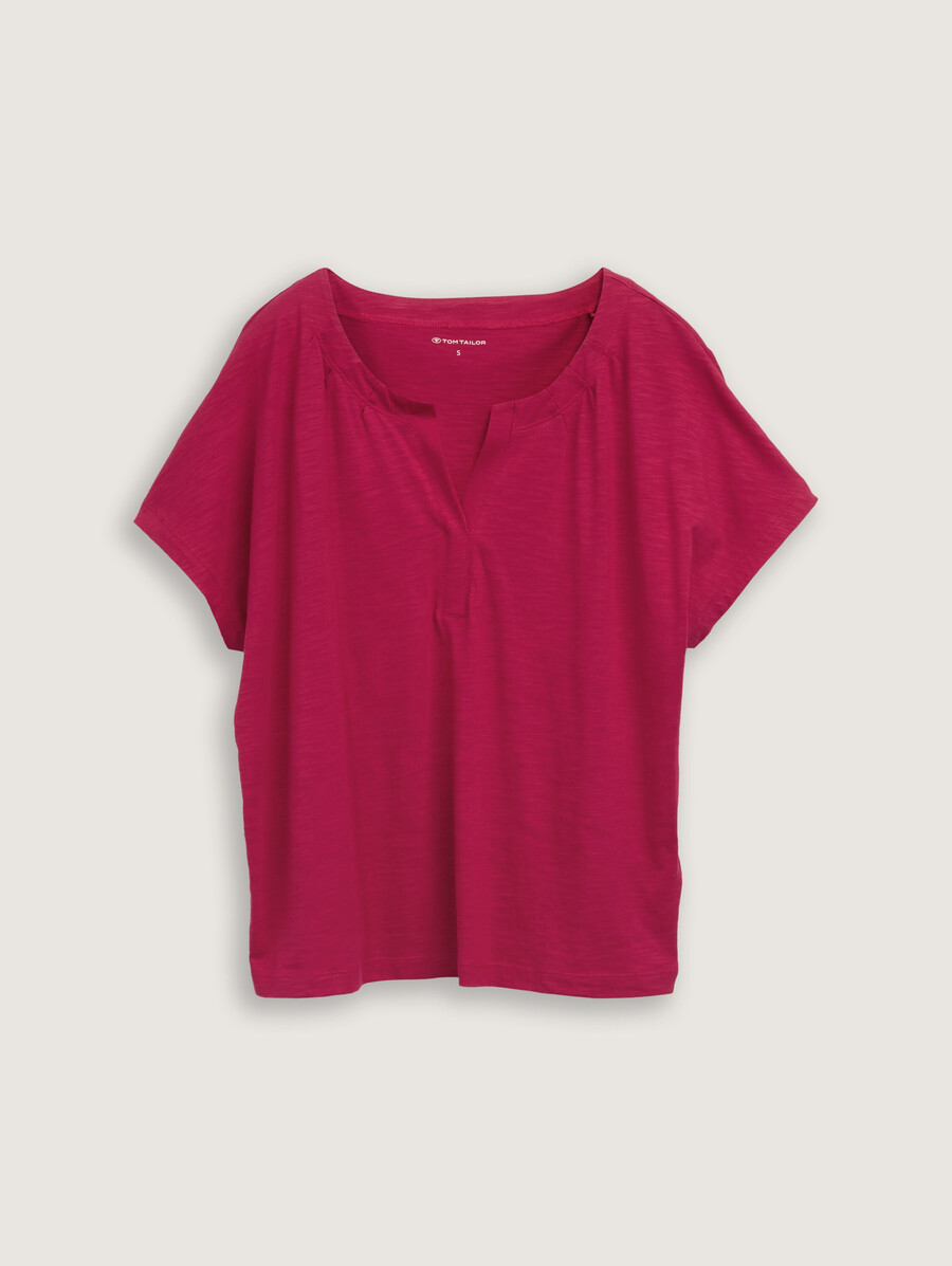t-shirt mit falten