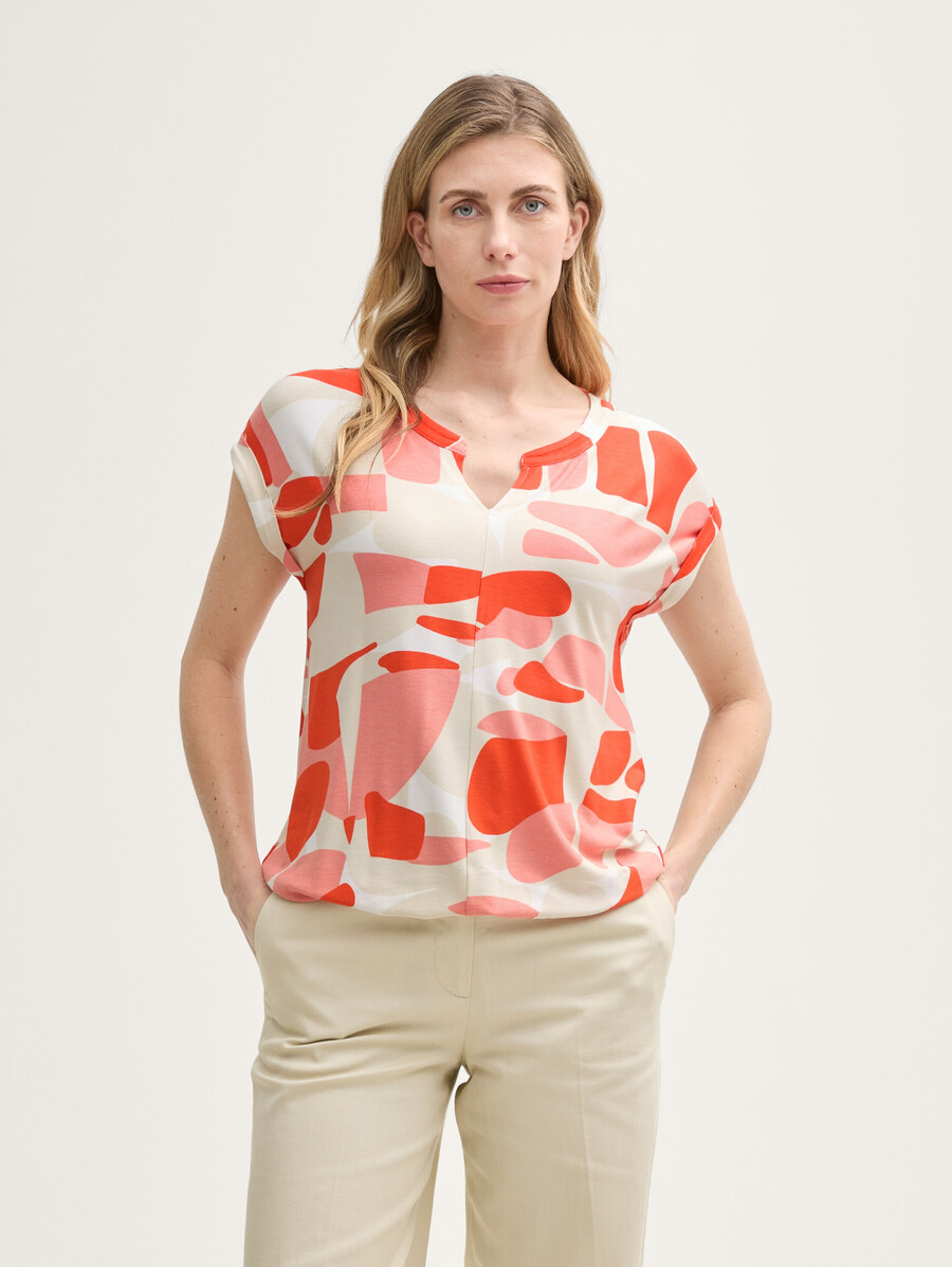 t-shirt mit muster
