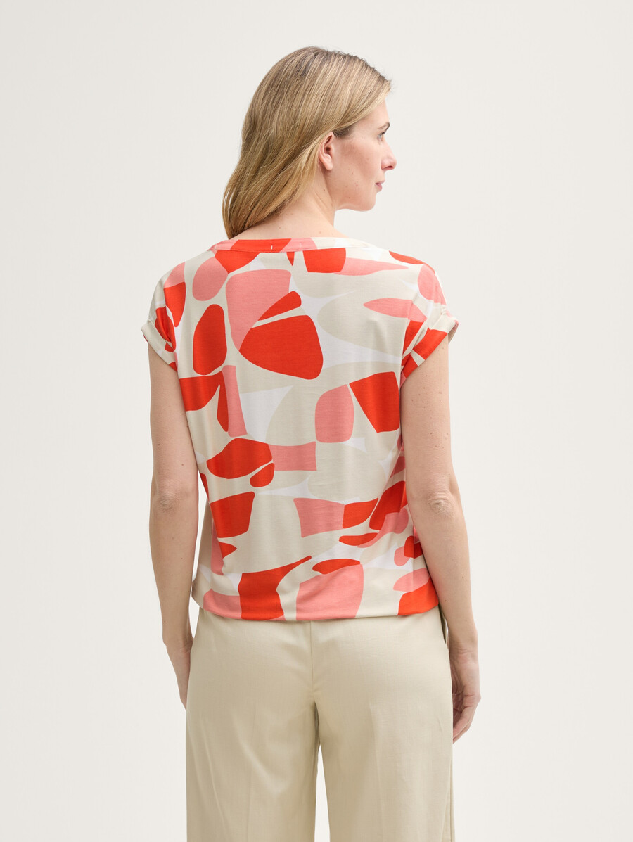 t-shirt mit muster