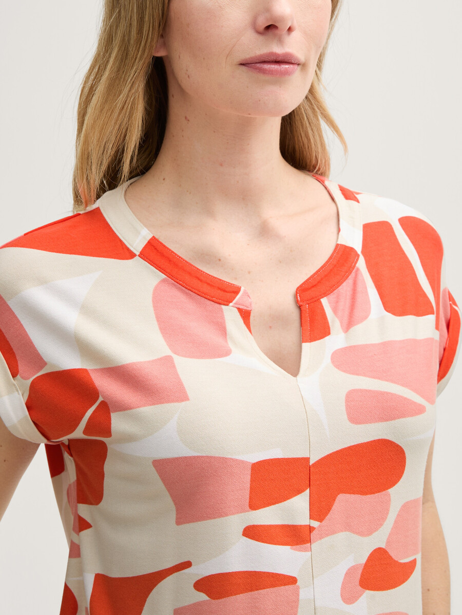 t-shirt mit muster