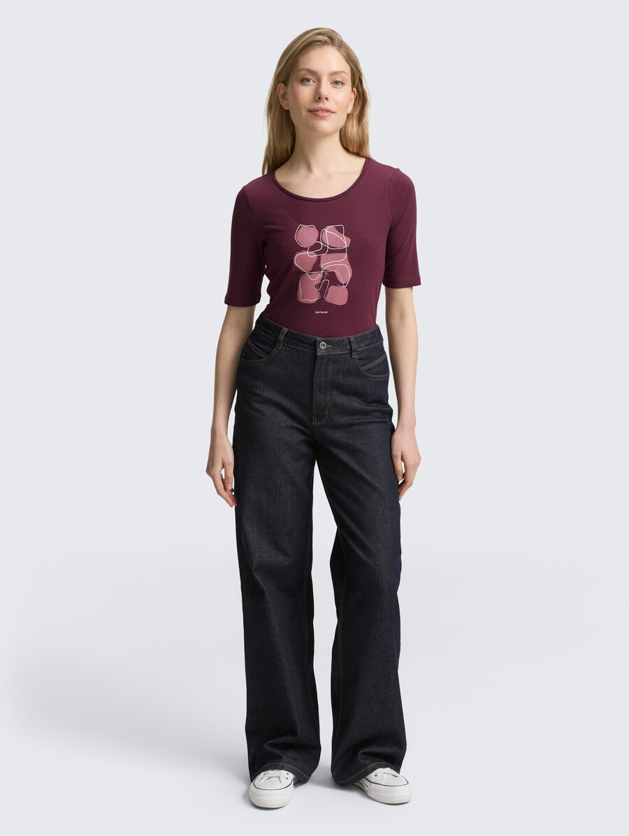t-shirt mit aufdruck